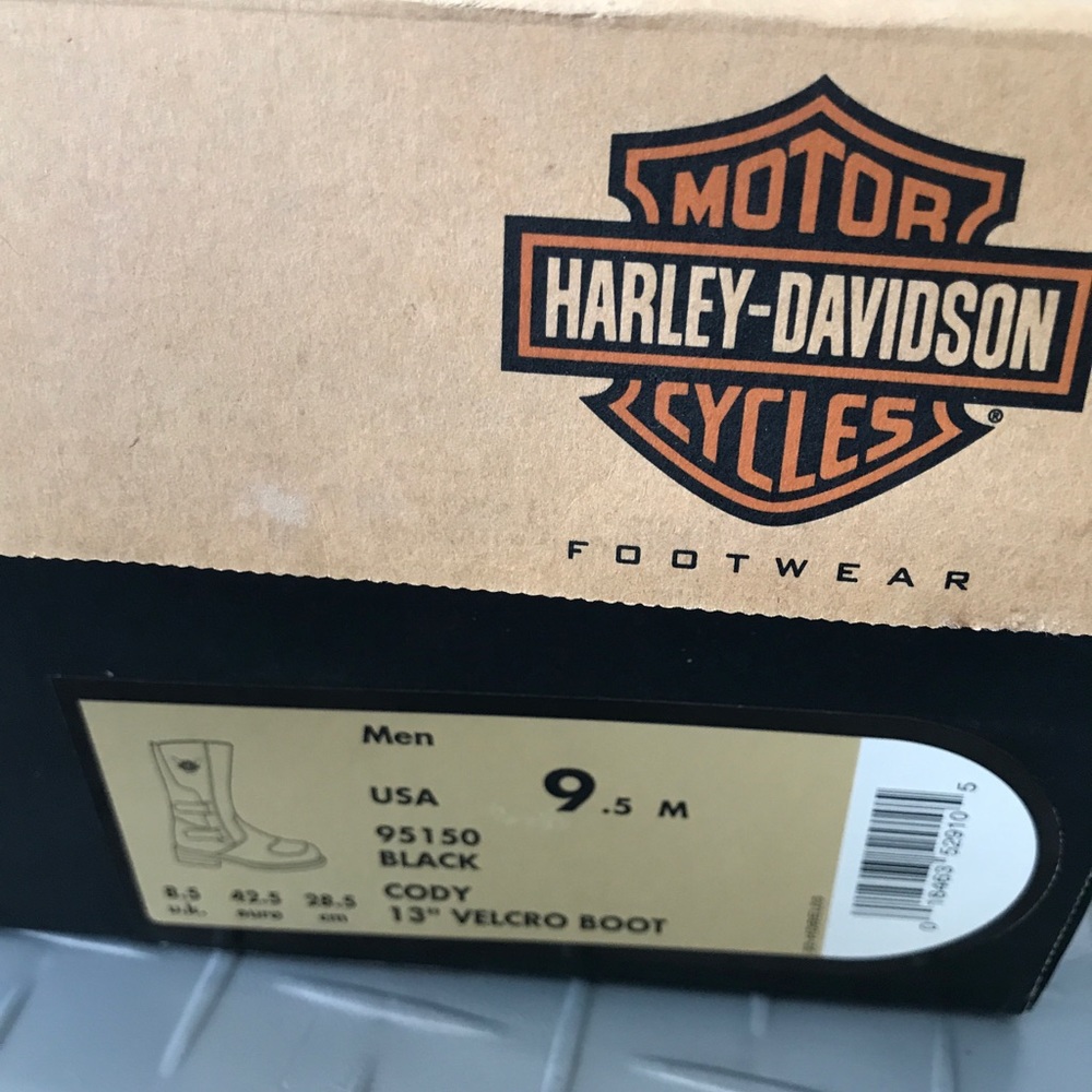 Harley Davidson Cody Men’s 9.5 Boot New - Picture 8 of 8
